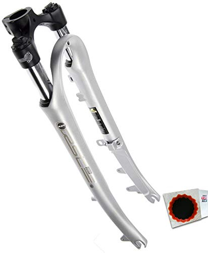 RST Federgabel Urban T 40MM SBMATT DSC SILBERMATT ROLLENBR. STAHLF. Silber matt