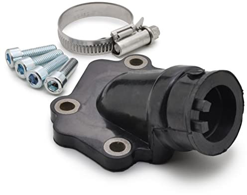 Easyboost Tubo Collettore di Aspirazione 12 a 21mm Tipo originale per MBK Nitro Aerox Mach-G Jog-R Ovetto Neo's Motore Minarelli Orizzontale per Carburatore 12-14-16-17.5-19-21mm