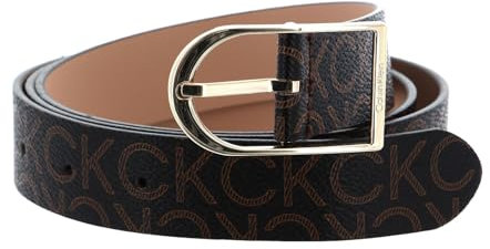 Calvin Klein Gürtel CK Must BRIDGE 3CM BELT MONO W80 Brown Mono braun