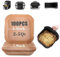 GOAUS Carta Forno per Friggitrice ad Aria Quadrata da 16 a 20 cm,125 Pezzi Accessori Friggitrice ad Aria 2 a 5 Litri per Air Fryer Ninja, Cosori, Philips, Moulinex, Ariete, Princess e Altro Ancora