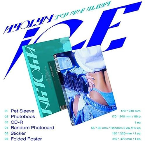 BRIDGE. SISTAR HYOLYN ICE 3rd Mini Album K-POP SEALED