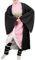 nezababy Nezuko Kostüm für Frauen Anime Kimono Nezuko Cosplay Kostüm mit Bambus und Haarspangen Dämon Outfit Halloween