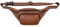 Hill Burry Umhängetasche - Unisex | Echtes Leder | Robuste Verarbeitung und hervorragendes Handling | Professionelle Bauchtasche | DREI Fächer 3044 Brown