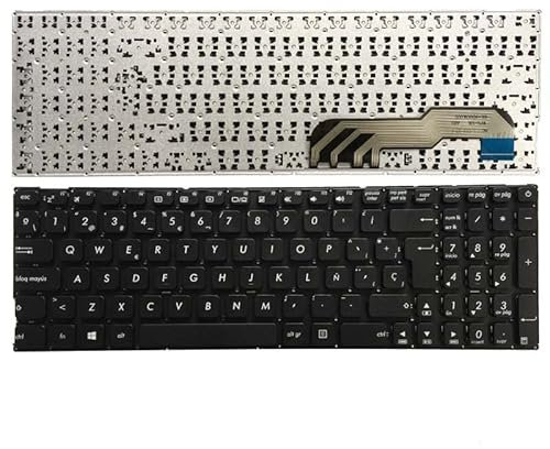 BAETI Teclado español para portátil Asus X541 X541U X541UA X541UV X541S X541SC X541SA X541UJ R541U R541 X541L X541S X541LA SP teclado de repuesto