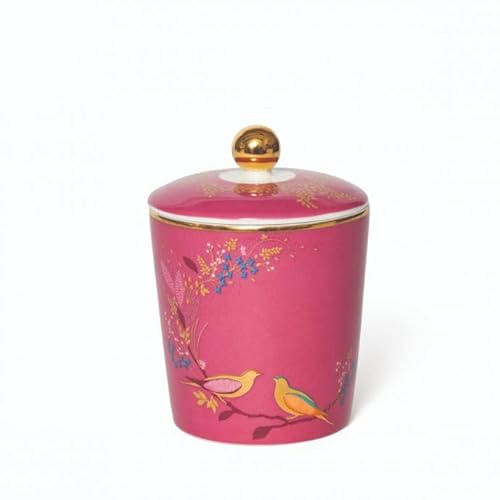 Portmeirion Sara Miller Sandelholz Kardamom & Oudwood Kerze im Keramikglas