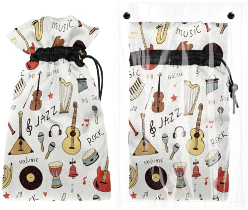 Saxophon Drum Akkordeon Klavier Instrument Außenhahn Abdeckung für Winter, Isolierte Schutz Wasserhahn Abdeckungen Outdoor Garten Wasserhahn Socken vor Einfrieren Platzen, 17,5 cm B x 27,9 cm H