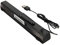 UPKOCH Soundbar Usb Mini Portatile Per Notebook Altoparlante Stereo Con Surround Sound Compatibile Con Computer e Tablet Nero
