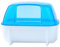 Generic Bain de sable pour hamsters – Petite maison de bain de poussière de chinchilla pour hamster, bac à litière amovible, baignoire stable pour hamster nain/souris/chinchilla