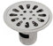 Delaman Round Shower Drain Kit, 9cm/3.5Inch Stainless Steel Floor Drain Anti-Odor Round Shower Trap Cover for Kitchen Bathroom Balcony Laundry