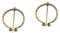 VALICLUD 2pièces Broche Viking Créative Épingle Vintage Chic Pour Accessoires De Costume Et Décoration