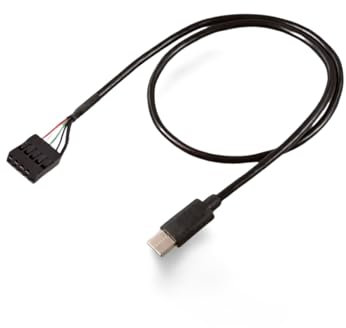 Bolwins F23S 50cm USB-C auf 9-Pin Header Dupont Kabel – Stecker auf 9-polige Buchse, Verlängerungskabel für Mainboard, Header PCB, Datenübertragung und Stromversorgung