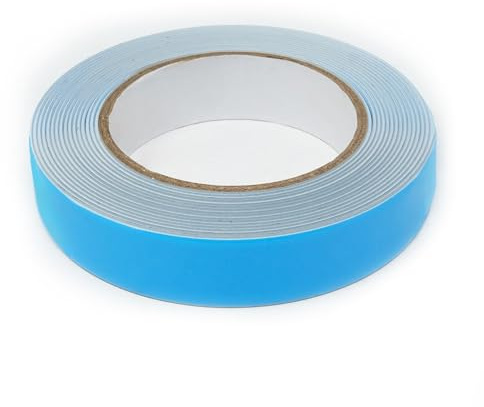SteelFlex® 25mm Wide Steel Tape - Gloss White & Foam Adhesive (5 Metre Length) | Premium Adhesive Steel Tape for Organizing, DIY, & Workshop Use - Strong, Durable & Easy to Apply
