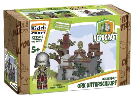 KIDDICRAFT KC1502 Ork Unterschlupf - Klemmbausteine