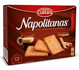 Cuétara Napolitanas Caja De Galletas - Paquete de 2 x 213gr - Total: 426 gr