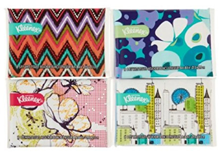 Kleenex Slim Pack Facial Tissue 10 Count 3-ply (Pack of 12)