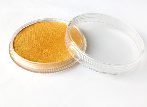 Farbe mit Perleffekt für Körperbemalung Fengda body painting Pearly Golden 30 ml