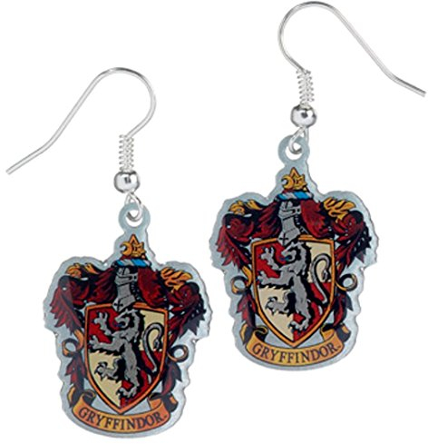 Offizieller Harry Potter Schmuck, Gryffindor Wappen-Ohrringe