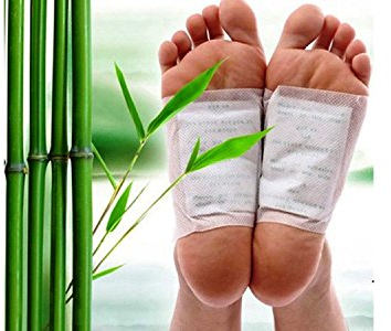 100 Detox-Pflaster Kinoki für die Füße mit natürlichen Kräutern, Set für 50 Tage, von Black Forest Spa®