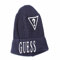 Guess Mütze Herren Strickmütze Blau Größe L