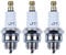 Haishine 3pcs Spark Plug Fit for Stihl 024 026 029 MS201T MS240 MS260 MS290 HS81T Chainsaws