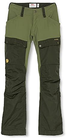 Fjällräven Damen Keb Trousers Curved W Pants, Deep Forest-laurel Green, 40 EU