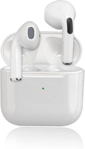 Bluetooth Kopfhörer,airpots Kabellose Kopfhörer,in-Ear Sport Air Buds Pods Ohrhörer,Noise-Cancelling-Kopfhörer für immersiven Klang,IPX7 Wasserdicht Smart Touch Kopfhörer,für Samsung Android iOS