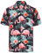 J.VER Chemise hawaïenne à manches courtes pour homme - Chemise d'été décontractée - Flamant rose - Chemise de plage - Infroissable - Boutonnée - Manches courtes - Chemise hawaïenne - Sans plis, Fleur