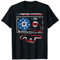 Mixed Cassette Tape American Flag Patriotische Retro USA Musik T-Shirt