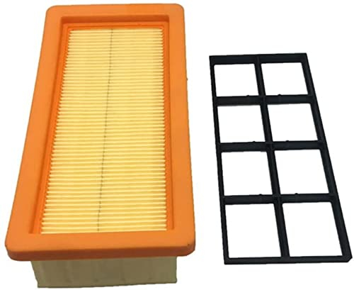 Greendhat Parti sostituibili - Filtro Lavabile Compatibile con Karcher Ad3.200 Ricambi per aspirapolvere Robot Karcher 6.414-631.0 Filtri Hepa Accessori Elettrodomestici