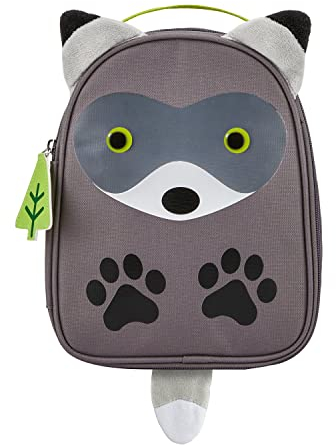 Chicco Borsa Portapappa Termica Procione, Pratico E Spazioso Porta Merenda, Con Tasca Interna in Rete, Targhetta per Nome Interna, Borsa Termica Bambini, Grigio, 3 Anni+