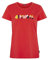 T-Shirt mit appliziertem Label-Schriftzug