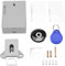 Dropfree Caché Rfid Libre Ouverture Intelligente Capteur Cabinet Serrure Lock Locker -Chaussures Cabinet Tiroir Serrure de Porte Électronique Foncé
