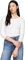 Tommy Hilfiger Damen Langarmshirt Slim Fit Rundhalsausschnitt, Weiß (Ecru), XXS