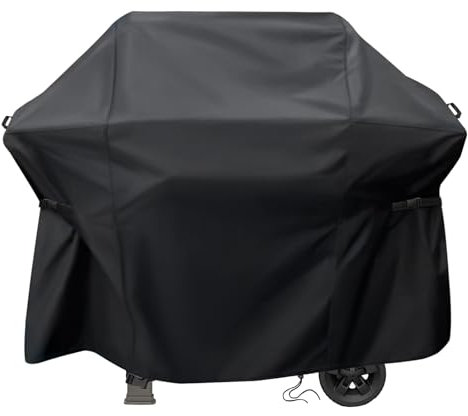 Agustone 53 Zoll Abdeckung für Weber Spirit 4-Brenner Grill E-425 Liquid Propan, Outdoor Wasserdichte Grillabdeckung für Weber Spirit 300 & 400 Series Grills, Heavy Duty Abdeckung für BBQ Grill