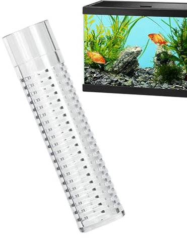 Shurzzesj Aquarium Ansaugfilter Mesh, Multifunktionales Fischeinlasssieb Filterabdeckung Aquarium Filter Guard, Praktisches Ansaugsieb Filterrohr Einlass Einlauf Schützen Korb Mesh für Aquarium