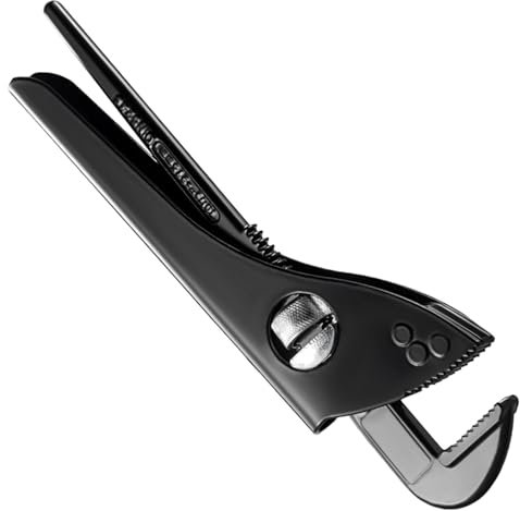 Pince de plomberie – Pince de plomberie réglable robuste, pince de serrage à grande ouverture pour tuyaux circulaires, tuyaux façonnés et différentes tailles de raccords de valve