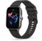 Oumida Bracelet Compatible avec Amazfit GTS 2 / Amazfit GTS 2 Mini, 20mm Sport Silicone Souple Bracelet pour Amazfit Bip 3 / Amazfit Bip U Pro, Noir