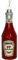 Christbaumschmuck Glas 14cm - Ketchup Flasche Figur zum Aufhängen - handbemalt & mit Glitzer - Weihnachtsbaum Anhänger für Weihnachten - Christbaumanhänger & Weihnachtsbaumschmuck - Tomatenketchup Rot