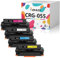 hehua CRG-055 Toner Kompatibel für Canon CRG055K 055 055H i-SENSYS MF742Cdw LBP663Cdw LBP664Cx MF746Cdw MF740C LBP660C MF744Cdw MF741Cdw MF743Cdw MF745Cdw MF746Cx (4-Pack,Schwarz,Cyan,Gelb,Magenta)