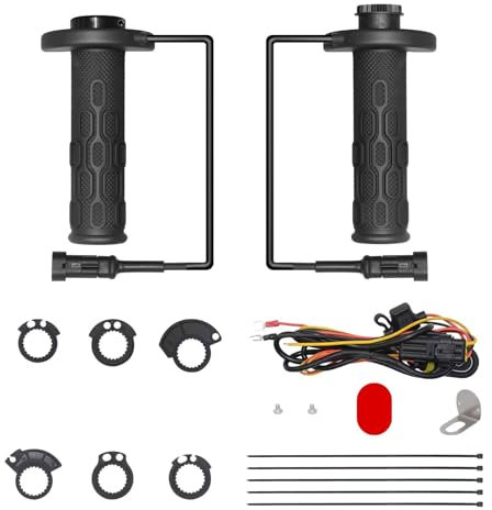 Manopole riscaldate regolabili a 5 marce per manubrio riscaldate manopole riscaldate manopole riscaldate
