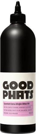 GOOD PHATS Extra Virgin Olive Oil in Squeezy Bottle, 750ml - Everday Cooking Oil from Spain