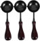 SHINEOFI 3 Cucharas De Lacre Con Mango De Madera Herramienta Vintage Antiadherente Para Derretir Lacre Invitaciones De Boda Proyectos De Manualidades Y Sellos De Letras