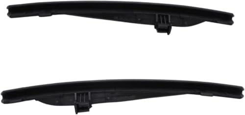 TAKPART 1 Pair 2 pcs/set Door Edge Protection Shield Black Right + Left Front Compatible for Ford Focus Mk3 Mk4 2010-2022 1879782 18797823