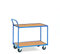 Fetra Transportgeräte mtpfg2742 Wagen Tablett Griff schräger Schneide, 2 randlos 1000 mm x 600 mm Plattform