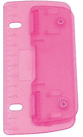 WEDO Taschenlocher (pink, 2er Pack)