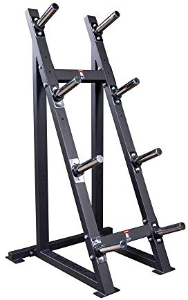 Body-Solid Olympische Tellerständer mit hoher Kapazität, 1500 kg