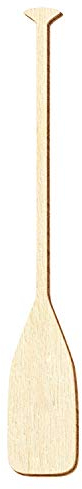 Holz Paddel - Deko Basteln 3-50cm, Größe:7cm, Pack mit:10 Stück