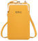 Yixuan Damen Geldbörsen Schultertasche Handy Umhängetasche Handytasche zum Umhängen Handygeldbörse PU Leder Tasche Geldbörse Damen Klein Umhängetasche mit Abnehmbar Schultergurt