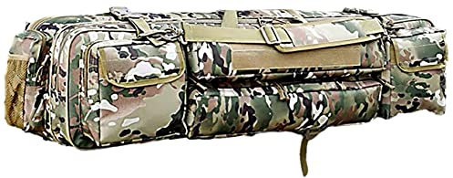 Taktische Dual Gun Tasche Military Jagd Sniper Rucksack Doppel Gewehr Tragen Jagd Taschen Für M249 M4A1 M16 AR15 Camouflage,120cm