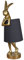 Tischleuchte Hase Leuchte Rabbit Gold Schwarz Tischlampe ohne Leuchtmittel Hasenlampe Hasenfigur 68cm cw262 Palazzo Exklusiv